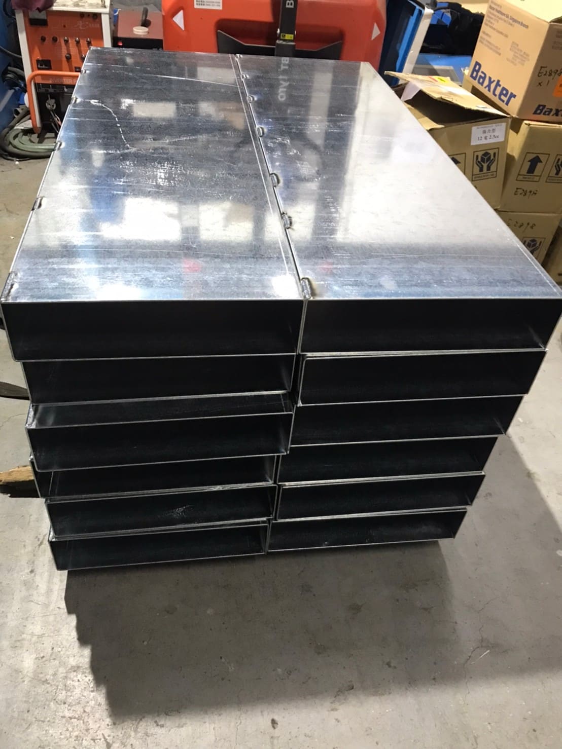 板金加工工程營造類示意小張照片